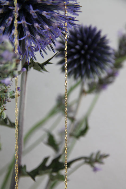 PURE I KETTE 8K GOLD Zarte Layering Kette