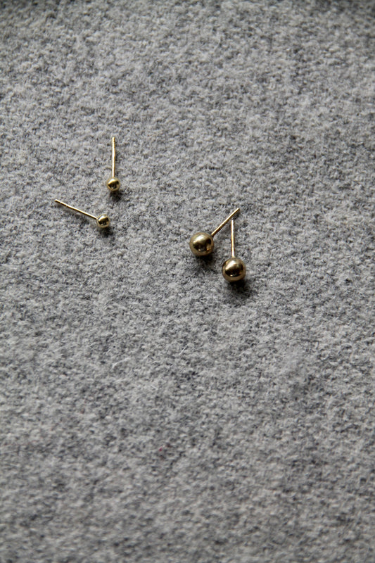 GOLD STUDS I OHRSTECKER 8K GOLD