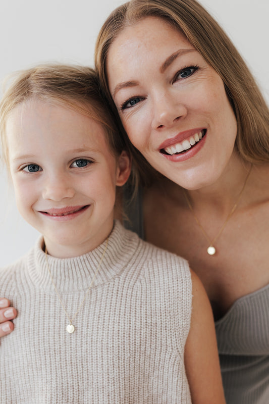 The Bond Set I Mutter - Tochter Set I Kette KIND und Kette AURA