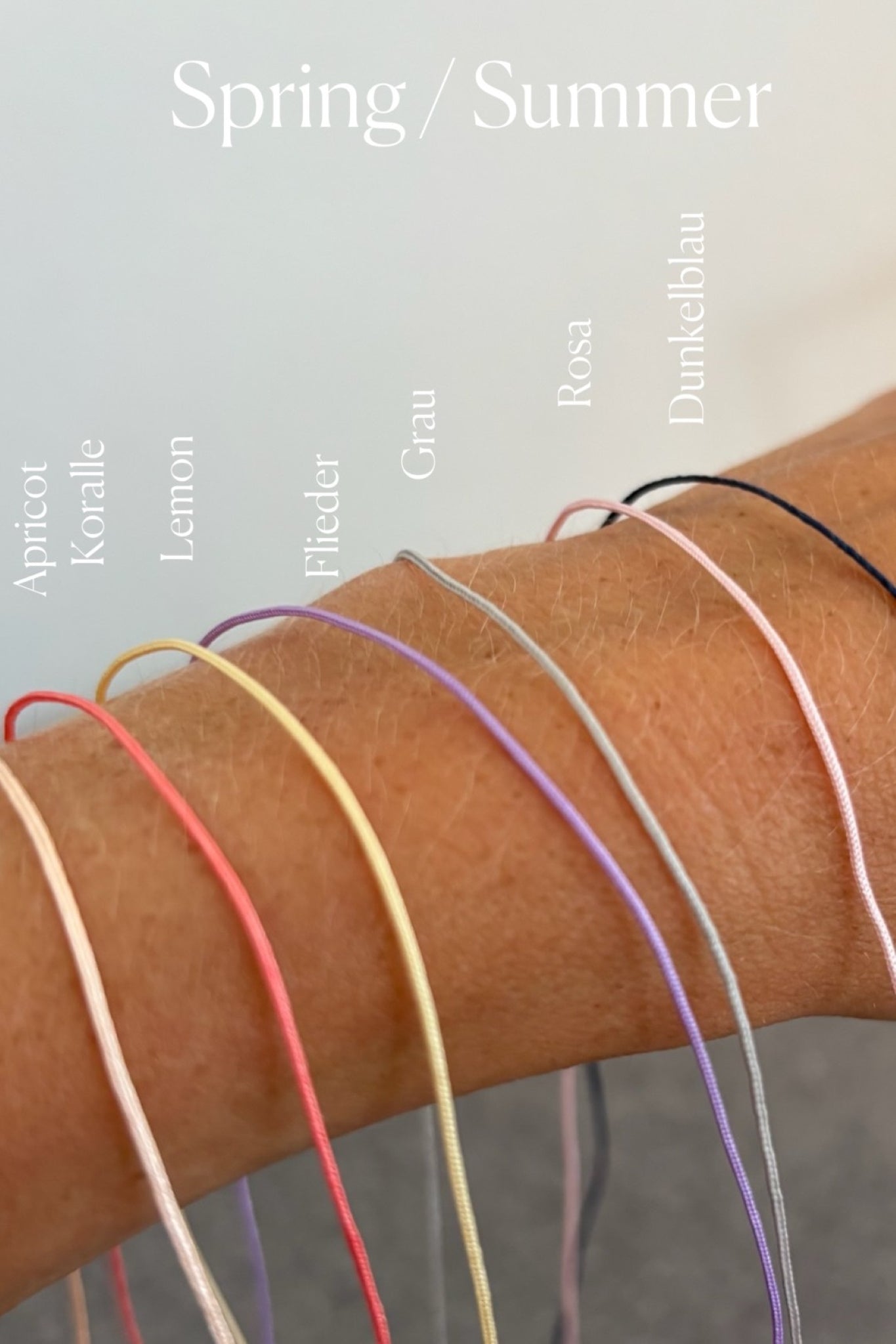 MYLOVE I STOFFARMBAND mit großem Herz als Anhänger I 8K GOLD