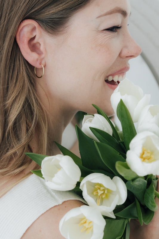 BASIC HOOP I CREOLE medium