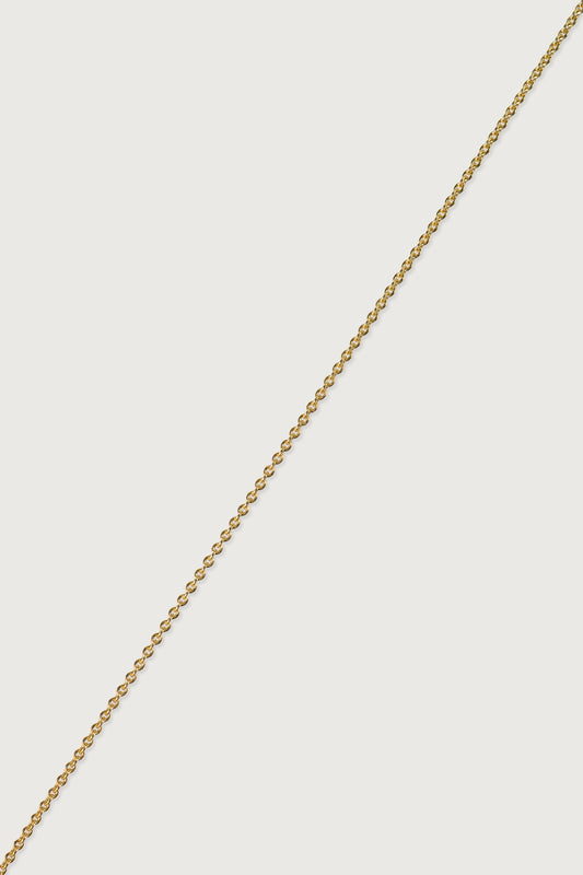 EINZELNE KETTE I MITTELLANG Zarte Ankerkette 42 - 45 cm