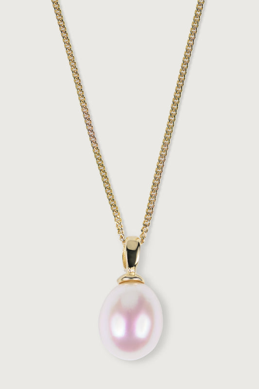 SMALL PEARL I KETTE Mittellang mit kleiner Süßwasser-Zuchtperle