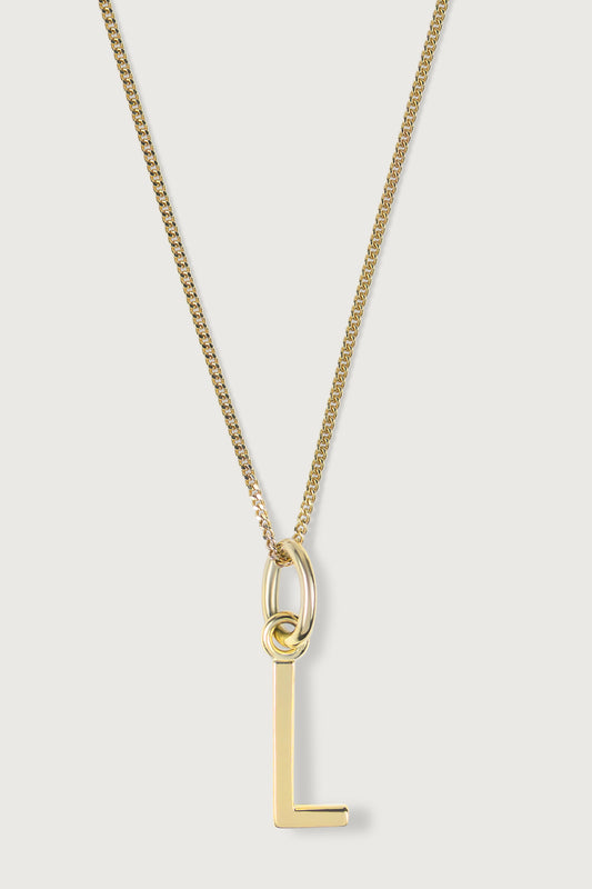 WRITE YOUR STORY I INITIAL KETTE  Mittellang, filigran mit einem Initial in 10 mm