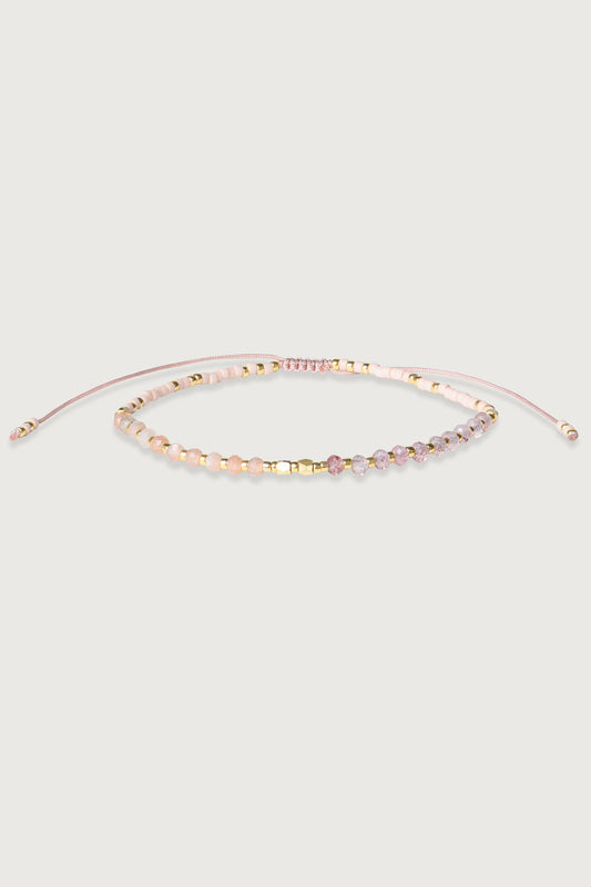 LOVE WITHIN I Rosa Edelstein Armband