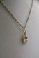 HOPE I KETTE 8K GOLD Mittellang, filigran mit Kleeblatt
