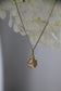 HOPE I KETTE 8K GOLD Mittellang, filigran mit Kleeblatt