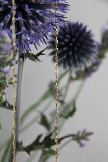 PURE I KETTE 8K GOLD Zarte Layering Kette