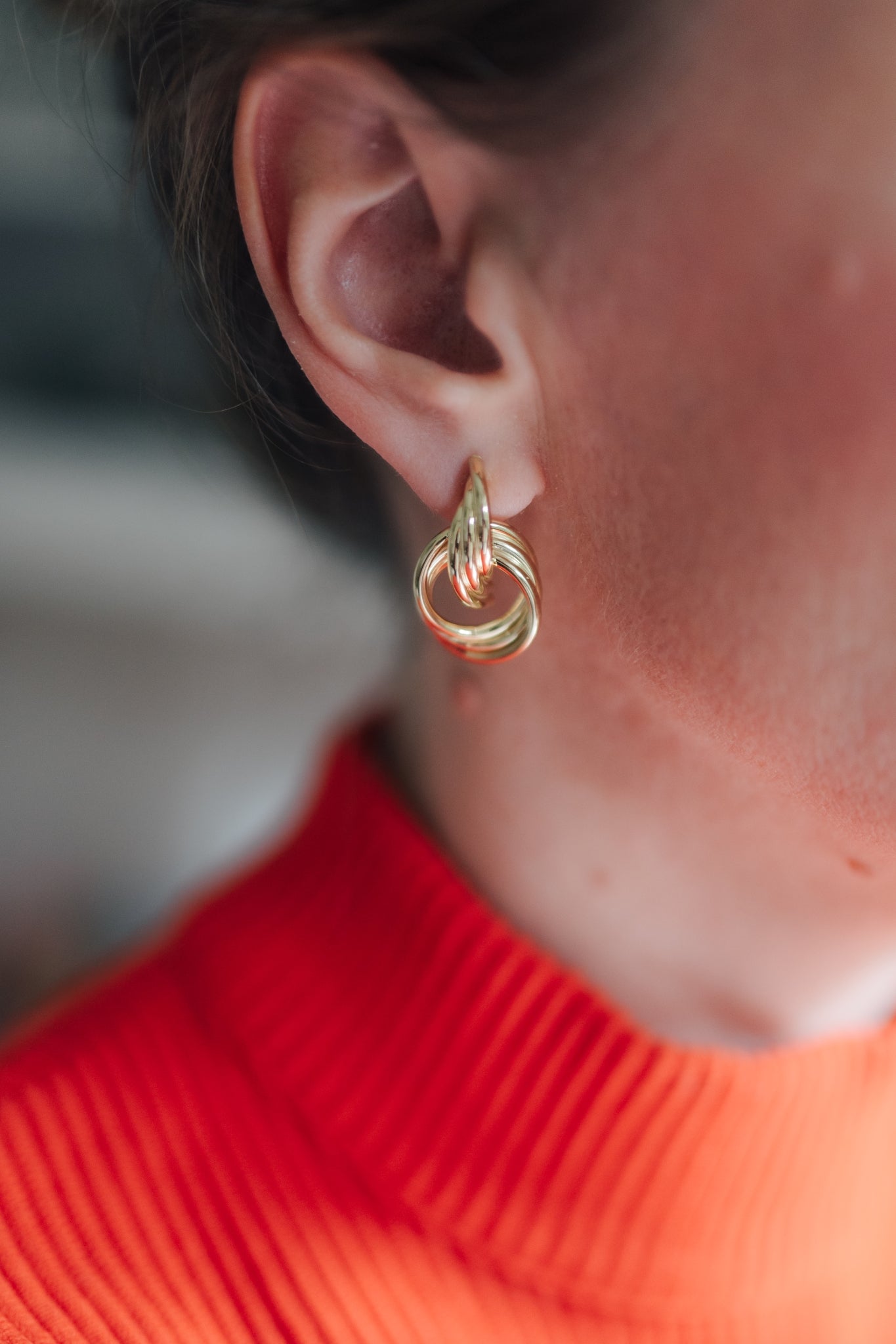 TRIPLE HOOP I OHRSTECKER Dreier-Reif