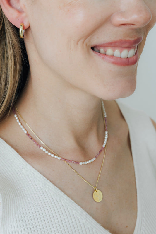 BOLD HOOP SMALL I CREOLE basic