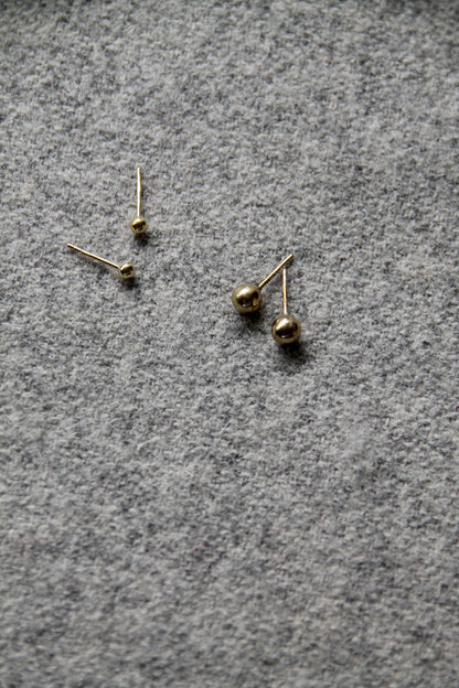 GOLD STUDS I OHRSTECKER 8K GOLD