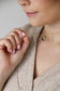WRITE YOUR STORY I INITIAL KETTE 8K GOLD Kurz, filigran mit einem Initial in 10 mm