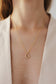 BUBBLE LOVE I KETTE 8K GOLD Lang mit Bubble Herz als Anhänger