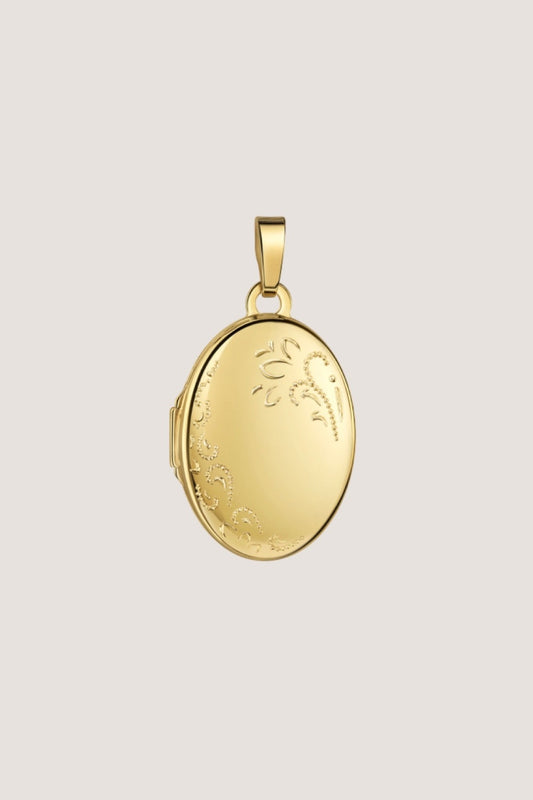 PHOTOGRAPH I MEDAILLON ALS ANHÄNGER I 8K GOLD