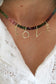 ALL YOU NEED IS LOVE I PERLENKETTE mit vergoldeten Initialen