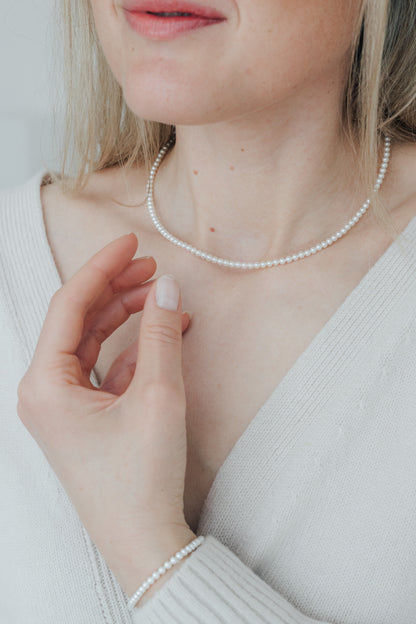 BRIDAL TOUCH I Zartes Süsswasserperlen-Armband