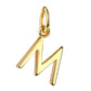 WRITE YOUR STORY I INITIAL KETTE 8K GOLD Kurz, filigran mit einem Initial in 10 mm