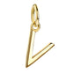 WRITE YOUR STORY I INITIAL ANHÄNGER I 8K GOLD