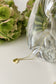 LOVE I KETTE 8K GOLD Kurz, filigran mit Herz in 10 mm