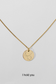 MEMORIES COLLECTION I KETTE MIT PLÄTTCHEN I 8K GOLD