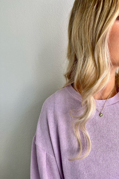 blooming KIND I KETTE 8K GOLD MIT GEBURTSBLUME Kurz, filigran mit kleinem Plättchen in 10 mm