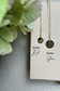 GLOW I KETTE 8K GOLD Mittellang, filigran mit mittelgroßem Plättchen in 14 mm