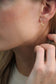 BASIC HOOP I OHRRING 8K GOLD mittel, 15 mm