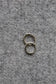 BASIC HOOP I OHRRING 8K GOLD klein, 11 mm